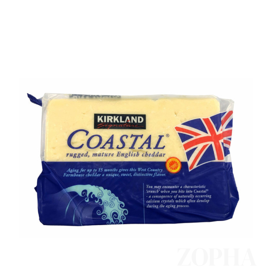 Kirkland Signature Coastal Rugged, Mature English Chedda - 1.87 LB