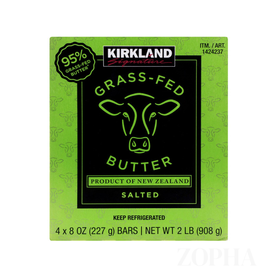 Kirkland Signature Grass-Fed Butter, 8 OZ, 4-count