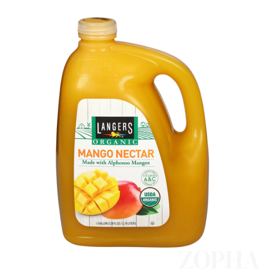 Langers Organic Mango Nectar 1 Gal 128 fl OZ