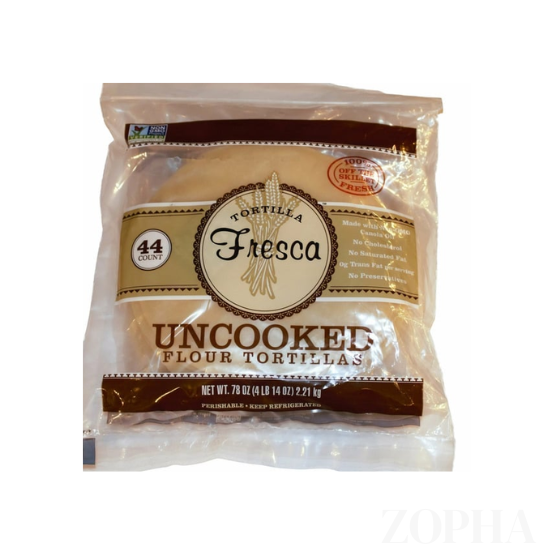 Tortilla Fresca Uncooked Flour Tortillas - 44 CT