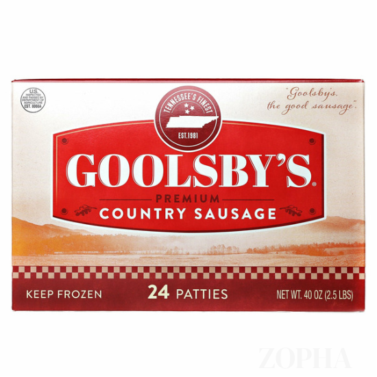 Goolsby's Premium Country Sausage 40 OZ - 24 CT