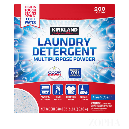 Kirkland Signature Powder Laundry Detergent 200 Loads 348.8 OZ