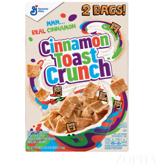 Cinnamon Toast Crunch Cereal 49.5 OZ