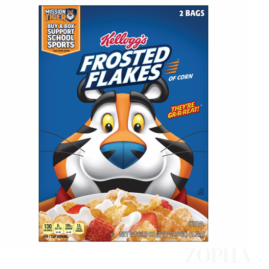 Kellogg's Frosted Flakes Cereal 30.95 OZ -  2 CT