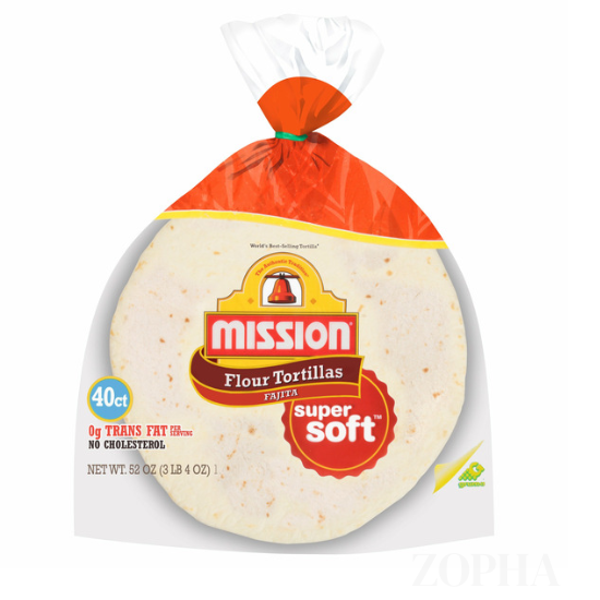 Mission Flour Tortillas 6"  - 40 CT