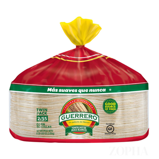 Guerrero 6" Corn Tortillas White Corn - 110 CT