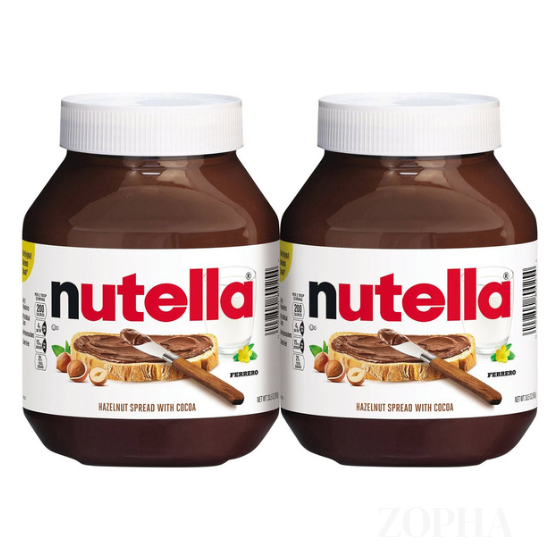 Nutella Hazelnut Spread with Cocoa 33.5 OZ - 2 CT