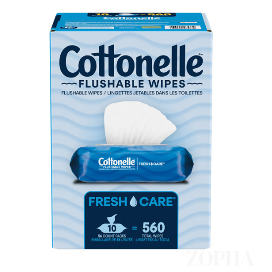 Cottonelle Fresh Care Flushable Wipes 560 Wipes