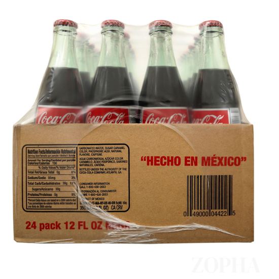 Coca-Cola Mexico Coke 12 fl OZ 24 CT