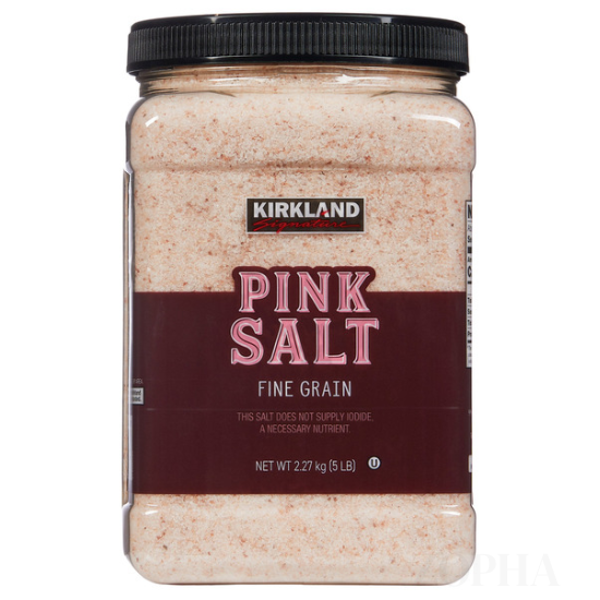 Kirkland Signature Pink Salt Fine Grain - 5 LB