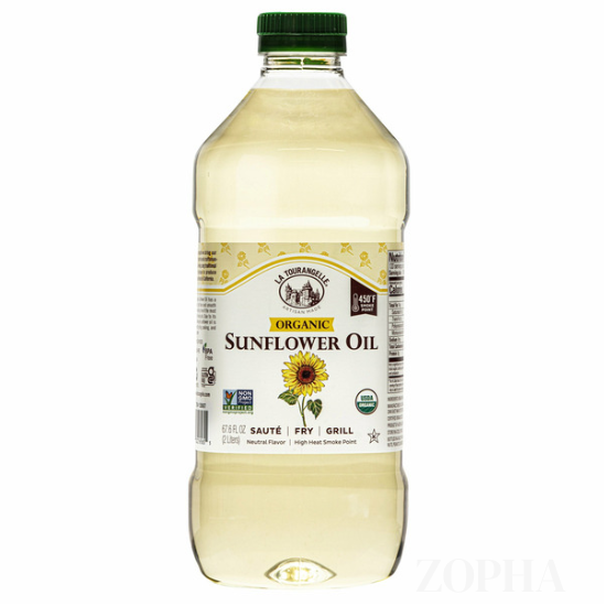 Organic Sunflower OiL - 2 L