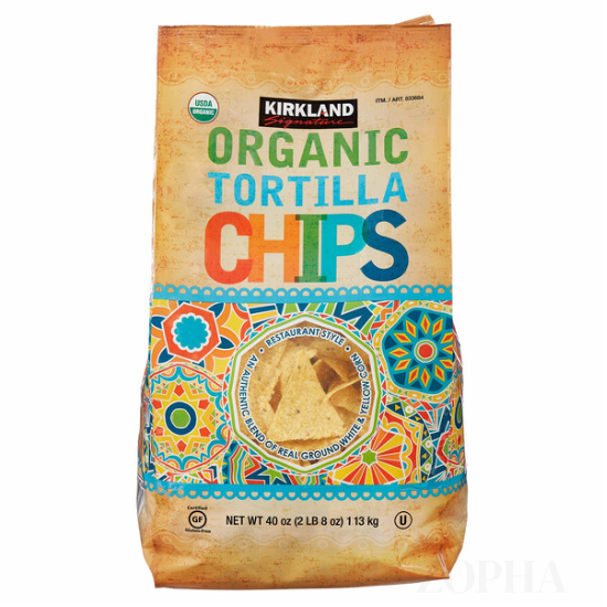 Kirkland Signature Organic Tortilla Chips 40 OZ