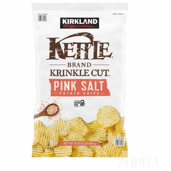 Kirkland Signature Kettle Himalayan Salt Potato Chips, 32 OZ