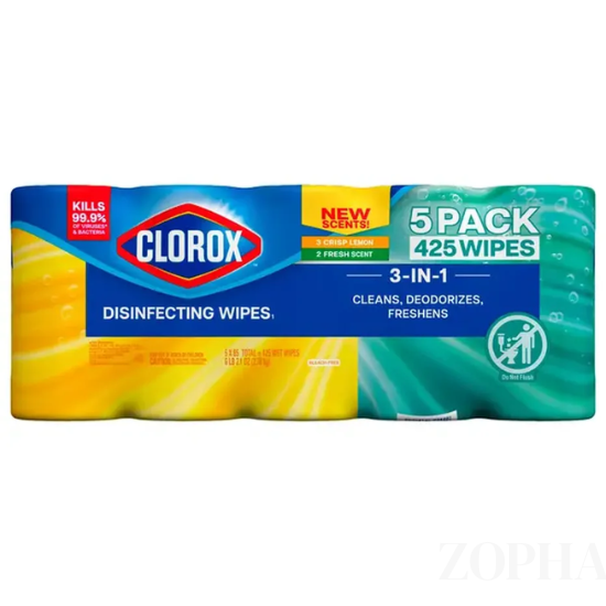 Clorox Disinfecting Wipes Variety PacK - 85 CT 5-pack
