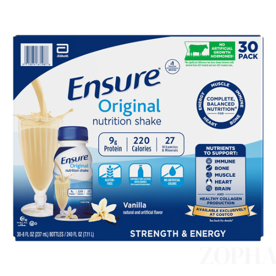 Ensure Original Nutrition Shake Vanilla 8 fl OZ 30 CT