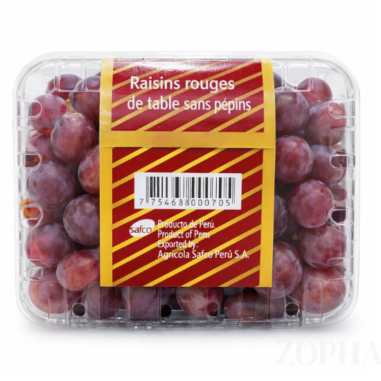 Organic Red Grapes, 3 lbs