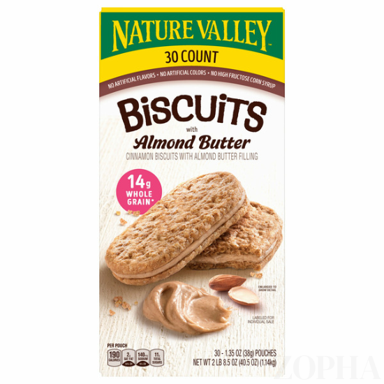 Nature Valley Biscuits with Almond Butter 1.35 OZ - 30 CT