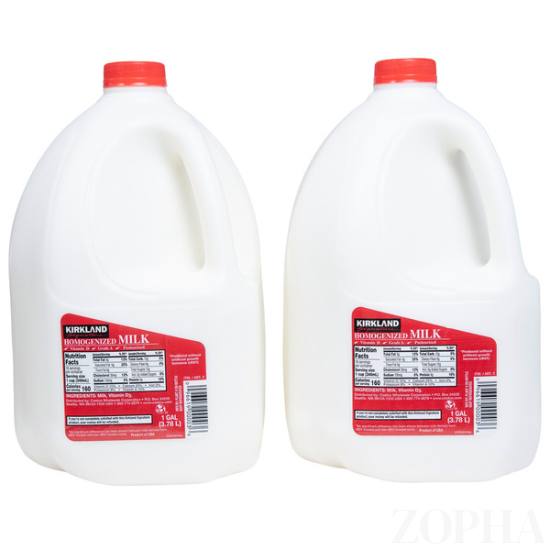 Kirkland Signature Whole Milk 1 Gallon 2 CT