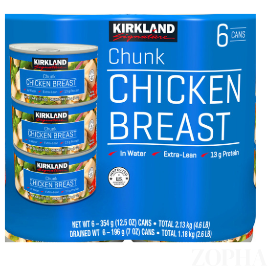 Kirkland Signature Chicken Breast 12.5 OZ - 6 CT