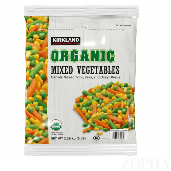 Kirkland Signature Organic Mixed Vegetables - 5 LB