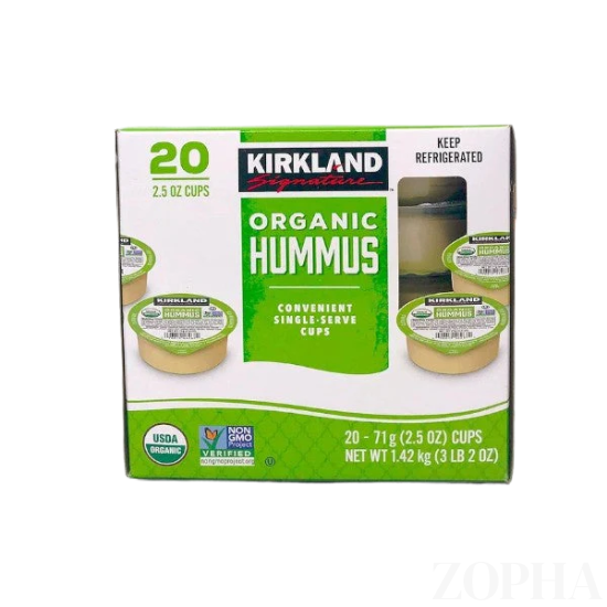 Kirkland Signature Organic Hummus 2.5 OZ - 20 CT