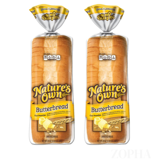Nature's Own Butter Bread 20 OZ - 2 CT