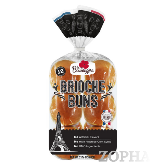 La Boulangere Brioche Buns 1.76 OZ 12-count