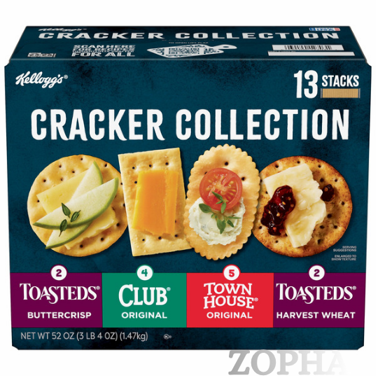 Kellogg's Cracker Collection Variety Pack 13-stacks