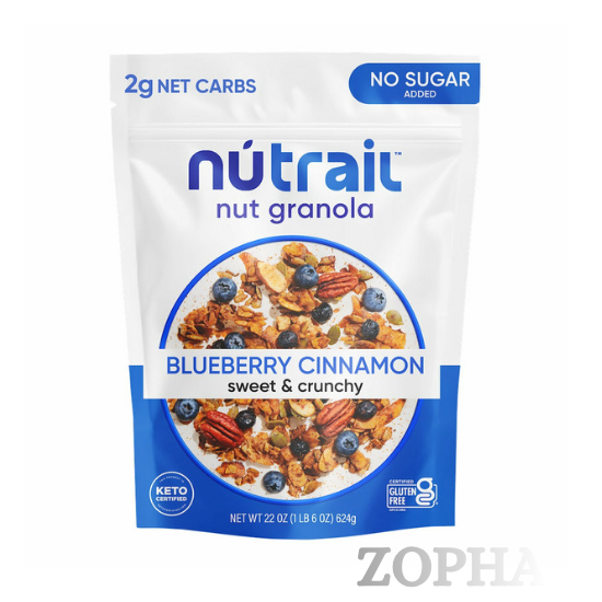 NuTrail Nut Granola Blueberry Cinnamon 22 OZ