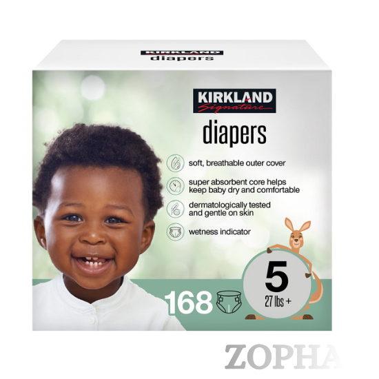 Kirkland Signature Diaper Size 5-168-count