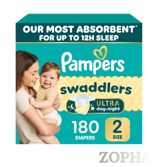 Pampers Swaddlers Ultra Diapers Size 2-180-count