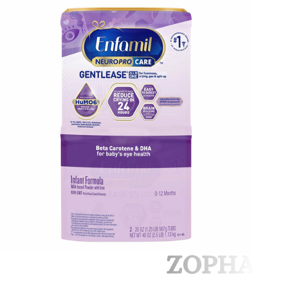 Enfamil NeuroPro Care Gentlease Formula 20 OZ 2-pack