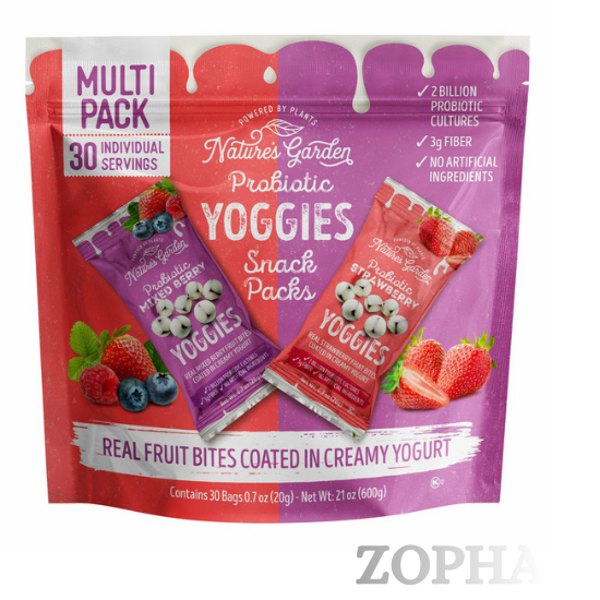 Nature's Garden Probiotic Yoggies Variety 30-count