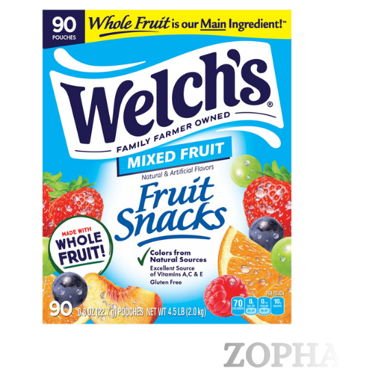 Welch’s Fruit Snacks 8 OZ-90 count