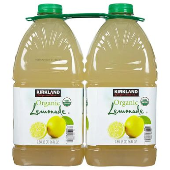 Kirkland Signature Organic Lemonade 96 fl OZ 2-count
