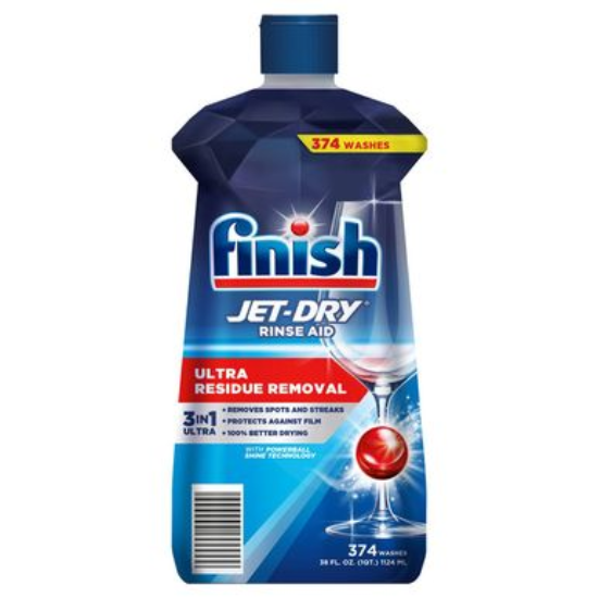 Finish Jet-Dry Ultra Dishwasher Rinse Aid 38 fl OZ