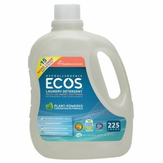 Ecos Laundry Detergent, Plant Powered, Magnolia & Lily 225 fl OZ