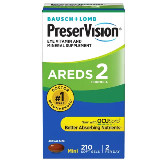 PreserVision AREDS2 Formula 210 Soft Gels