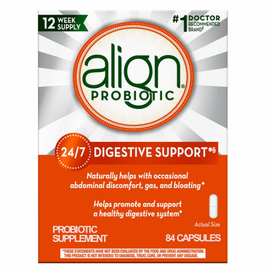 Align Probiotic 24/7 Digestive Support Supplement 84 Capsules