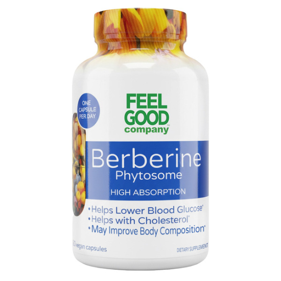FEELGOOD Berberine Phytosome 120 Vegan Capsules