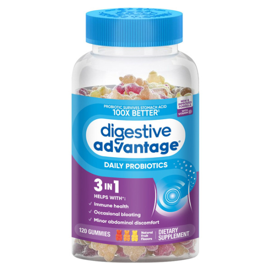 Schiff Digestive Advantage Probiotic 120 Gummies