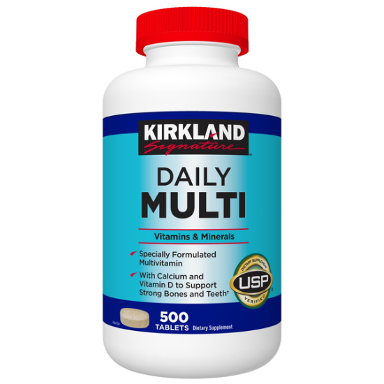Kirkland Signature Daily Multi 500 Tablets