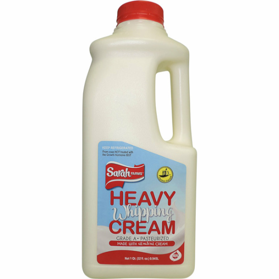 Sarah Farms Heavy Whipped Cream 32 fl OZ