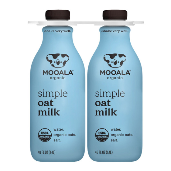 Mooala Simple Organic Oat Milk 48 fl OZ 2-count
