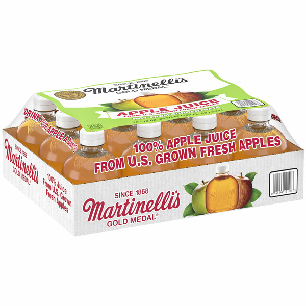 Martinelli's Apple Juice, 10 fl OZ, 12-count