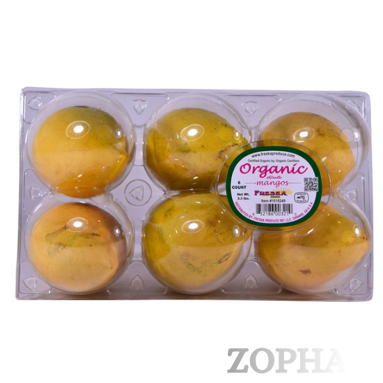 Organic Ataulfo Mangos, 6-count