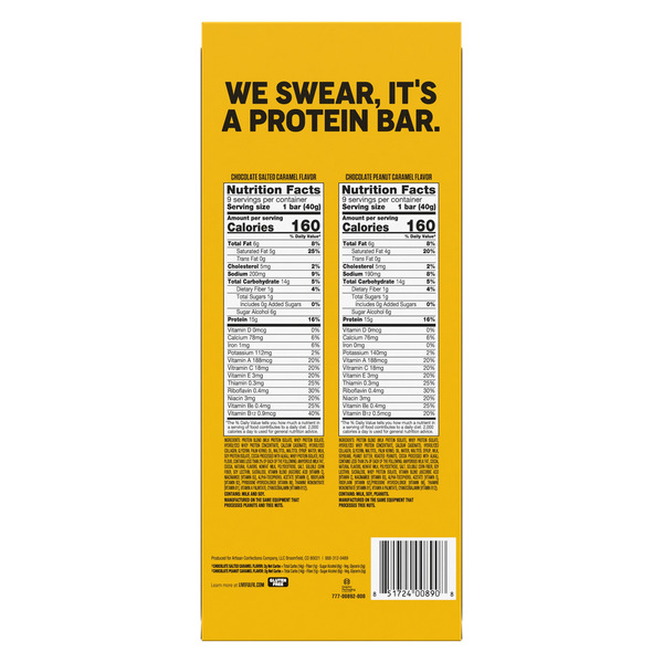 FULFIL Protein Bar, Variety Pack, 1.41 OZ, 18-count