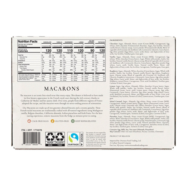 Le Chic Patissier Macarons Variety, 16.5 OZ