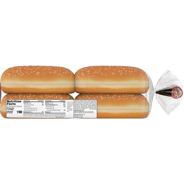 Francisco International Hot Dog Rolls, 12-count