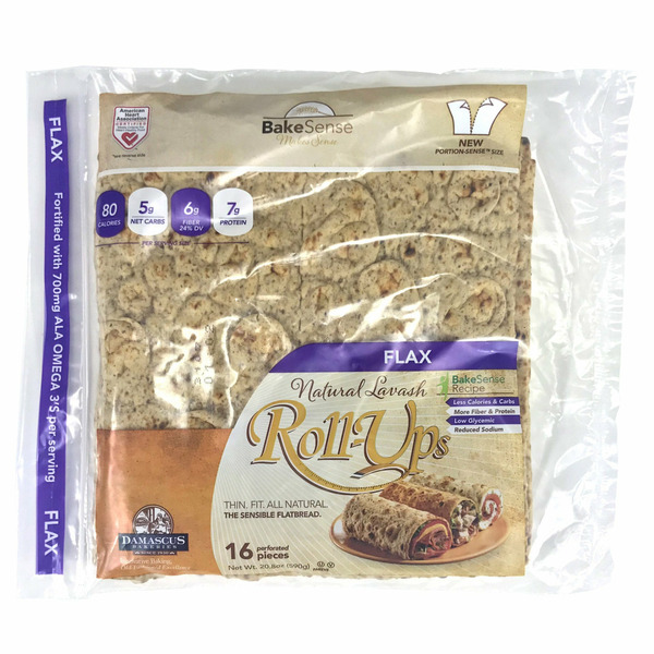 Damascus Bakery Flax Roll-Ups, 16-count